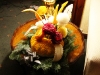 A Christmas Fruit Carving Display