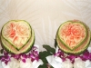 A Wedding Carving Display